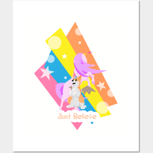 Just Believe Posters and Art